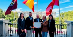 El Homenaje Templario recibe el diploma acreditativo de Fiesta de Interés Turístico Nacional
