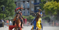 El Campamento de Reconstrucción Histórica “Jaime I de Aragón, 1214-1217” cambia de ubicación en el Homenaje Templario